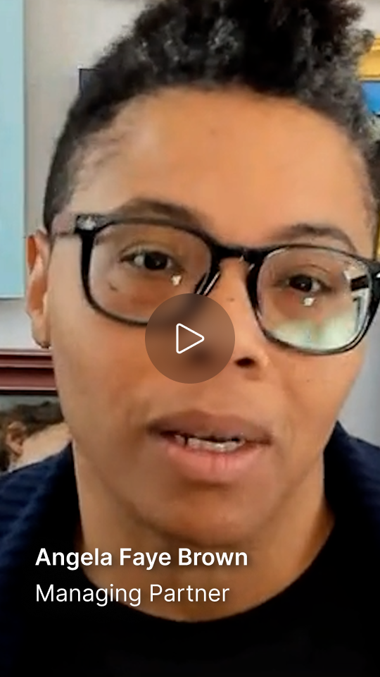 Angela Faye Brown video testimonial