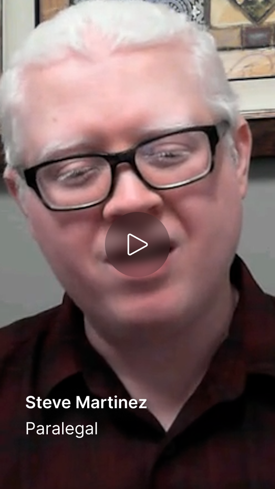 Steve Martinez video testimonial